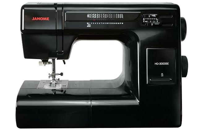 Janome Heavy Duty HD3000 Black Edition, fotografia del prodotto