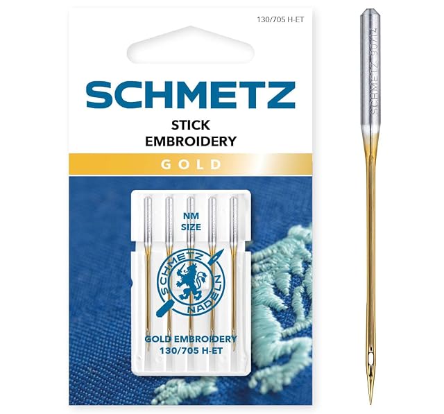 Aghi Schmetz Gold Embroidery 75/11, fotografia di prodotto